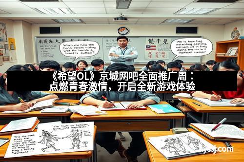 《希望OL》京城网吧全面推广周：点燃青春激情，开启全新游戏体验